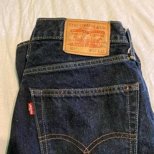 Levi’s mid rise slight flare jeans